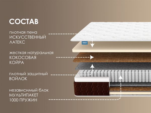 Матрас Dimax Мега дабл (Мега&nbsp;дабл)